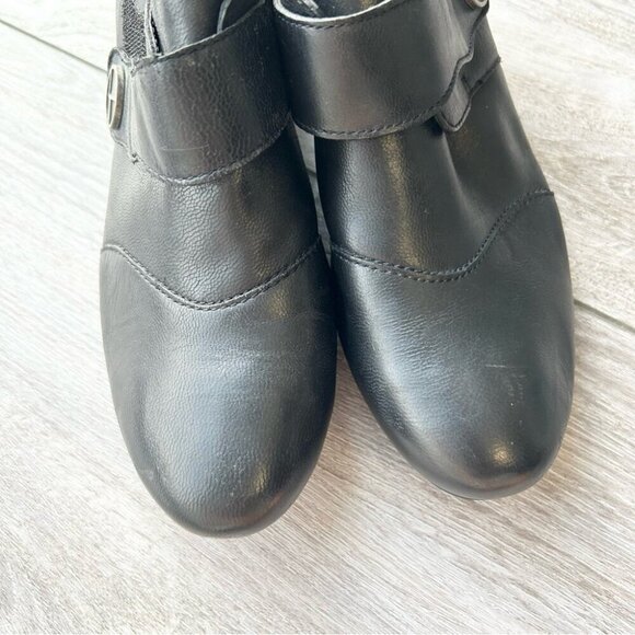 Josef Seibel Leather Ankle Boots in Black - Picture 3 of 13